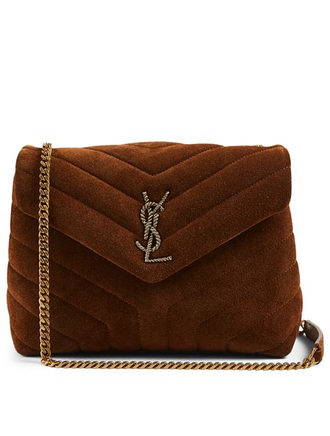 ysl monogram leather & chain mini bag|YSL monogram shoulder bag.